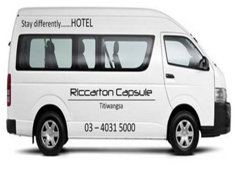 Riccarton Capsule Hotel Kuala Lumpur Eksteriør billede