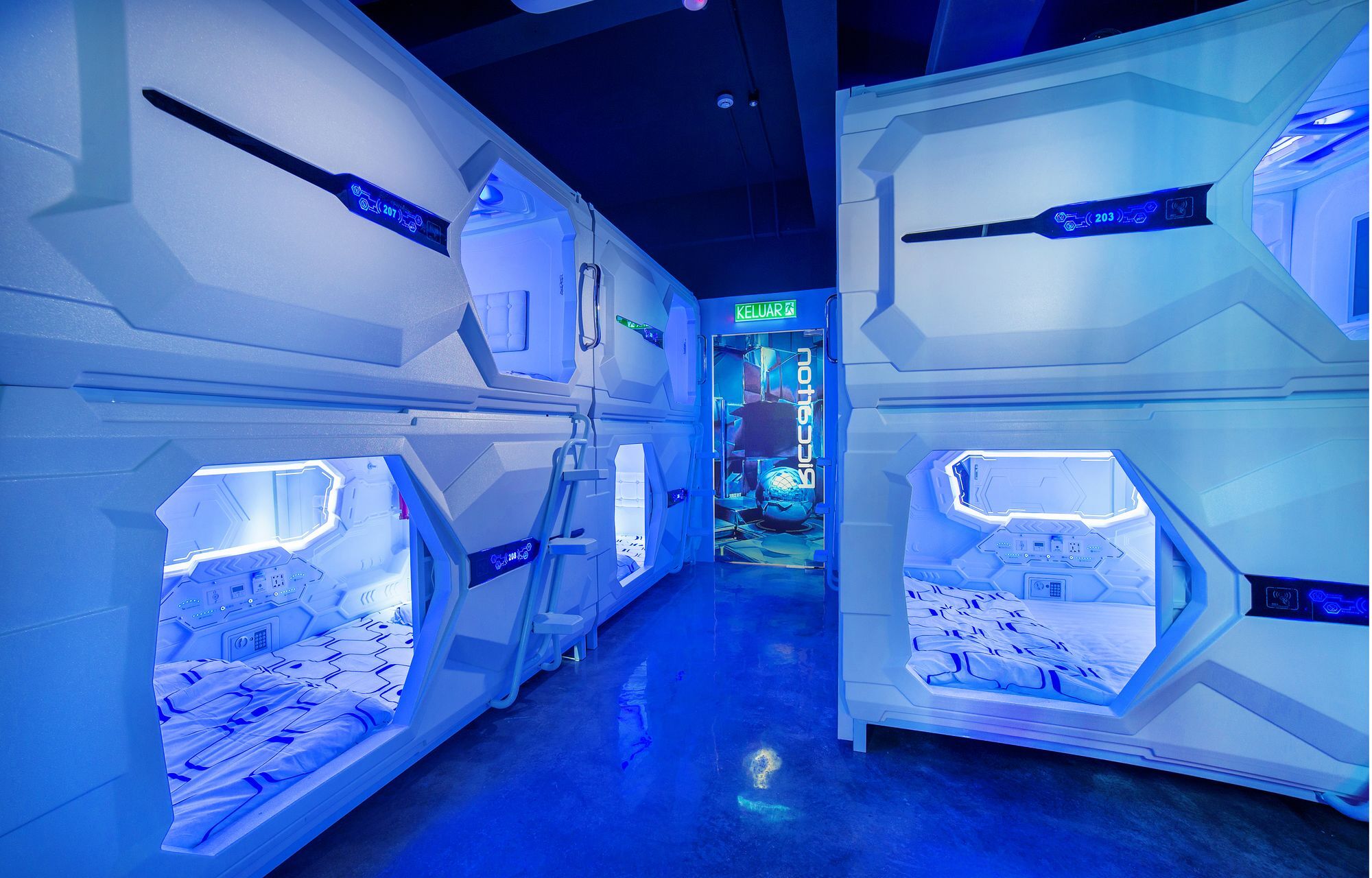 Riccarton Capsule Hotel Kuala Lumpur Eksteriør billede